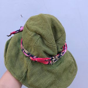 Green Sun Hat