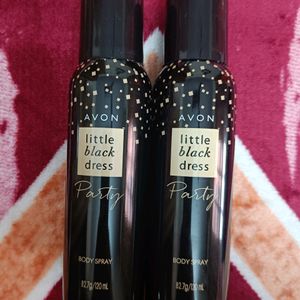 Brand New Avon Little Black dress body spray(Set O