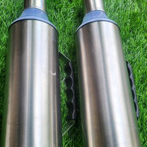 Steel Oil Can Pack Of 2