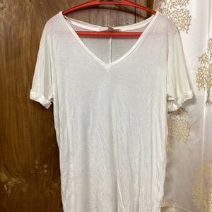 FOREVER21 Casual White Tshirt Women