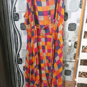 Multi Colour Frock Shrug