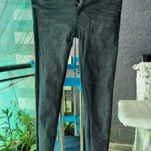 Charcoal Black Skinny Jeans