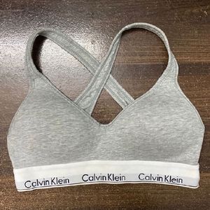 Sale‼️New Calvin Klein Pushup Bralette 🩶