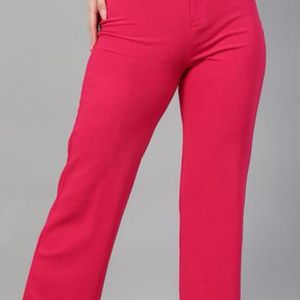 Women Formal Pink Pant