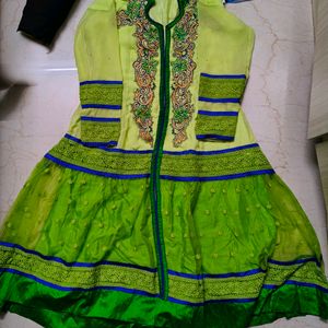 Green Anarkali 💚