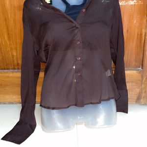 New SHEER SHIRT For Women