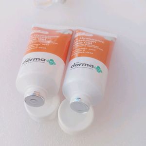 1% Hyaluronic Sunscreen Aqua Gel Combo Of 2