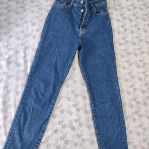 High waisted Denim Pant