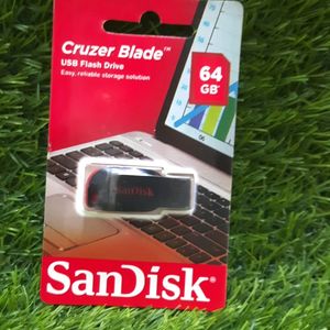 Special Rate 💥Sandisk"64gb pendrive Pack Of 1