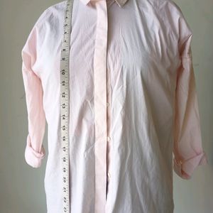 Collar Shirt With Back Side Bow Tie