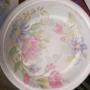 Four Melamine Plate