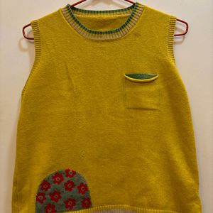 Cute Korean Style Vest Sweater