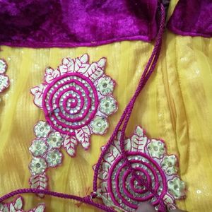 Party Wear Full Flair Lehnga💛💞💛