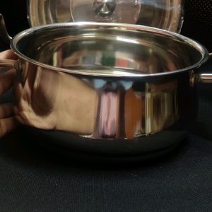 2 Ltrs Capacity Cooking Pot With Lid