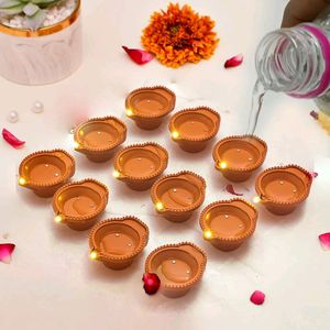 Water Diya (Pack Of 6)