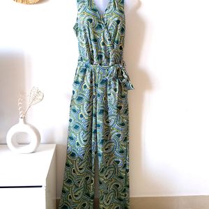 NY Collection Elegant Printed Jumpsuit