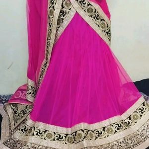 Beautiful Designed Rose Pink Colour Lehnga Set