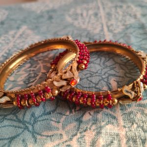 Maroon Bangles / Kada (Women)