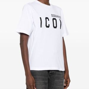 DSQUARED2 logo-print cotton T-shirt unisex