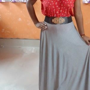 Skirt With Belt