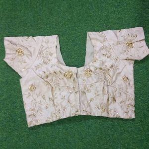 Blouse with cotton lining