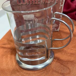 Transparent Glass Coffee Mug