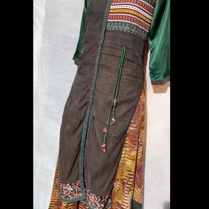 Like New Long Ethnic One Piece Gown