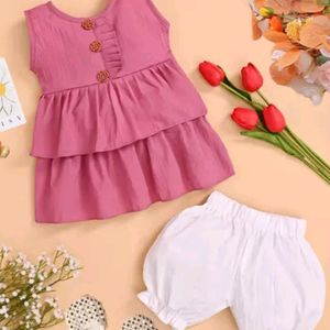 Baby Girl Summer Dress 1-2 years Old New Dres Set