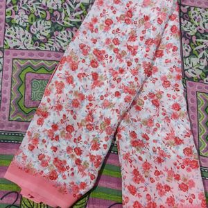 Floral print Saree