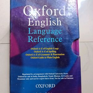 Oxford English Language reference Indian Edition