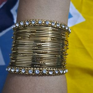 Golden Shaded Bangles