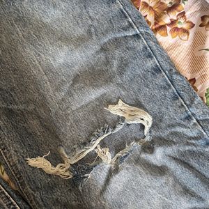 garage wide legs jeans