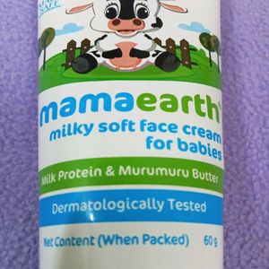 Mama Earth Milky Soft Face Cream For Babies