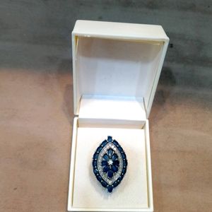 Blue Diamond Pure Silver 925