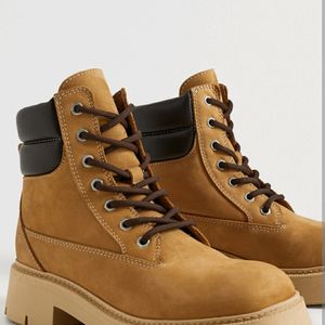 Price Drop❗❗Mango Lace Up Boots