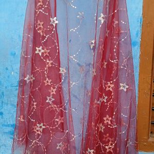 Heavy dupatta