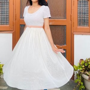 Korean Tulle Midi Dress