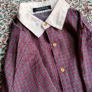 Formal Checkered Shirt For Women