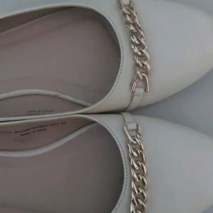 Beige Formal/Casual Ballerina Flats