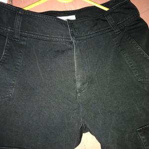 y2k pinterest black bootcut pant