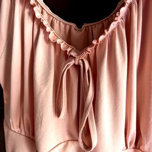 Cute Satin Silk  Corset Top