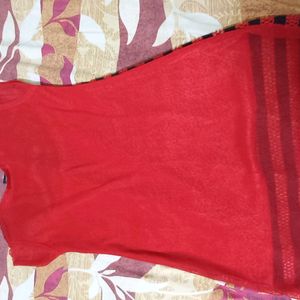 party wear red top