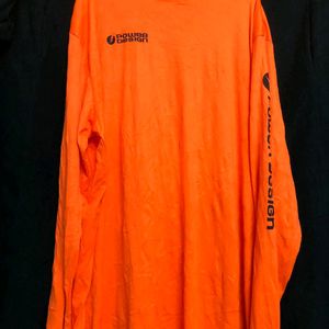 Orange Long Sleeve T Shirt