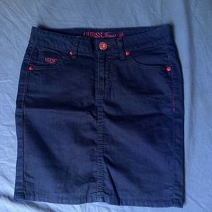 GUESS Authentic Denim Mini Skirt