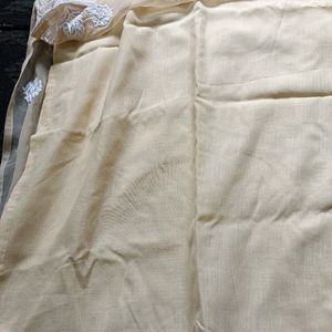 Nude Intricate Work Chikankari Kurta