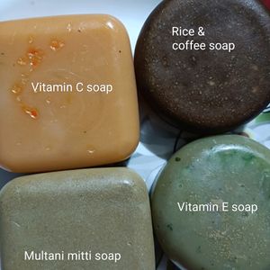 Combo Of 4 Homemade Soap