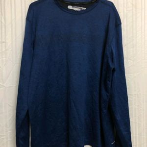 Matrix Blue Long Sleeve T Shirt