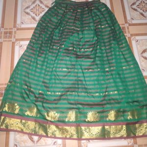 Pattu Pavadai Lehenga And Blouse