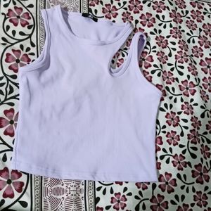 Lavender Colour Tank Top