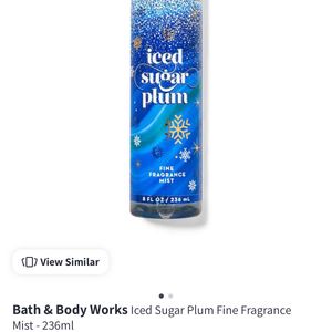 Sale😍Bath & Body Works Iced Sugar Plum Full Bottl